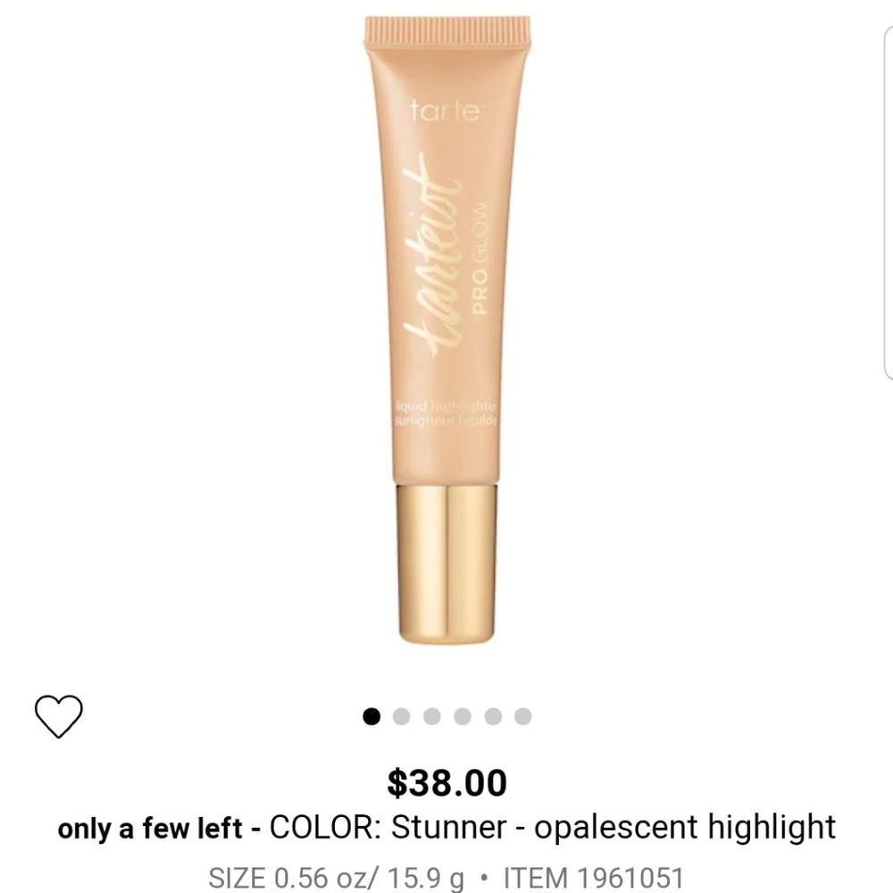 TARTE liquid highlighter